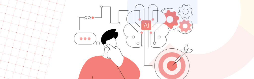Person thinking about AI concepts AI MAX